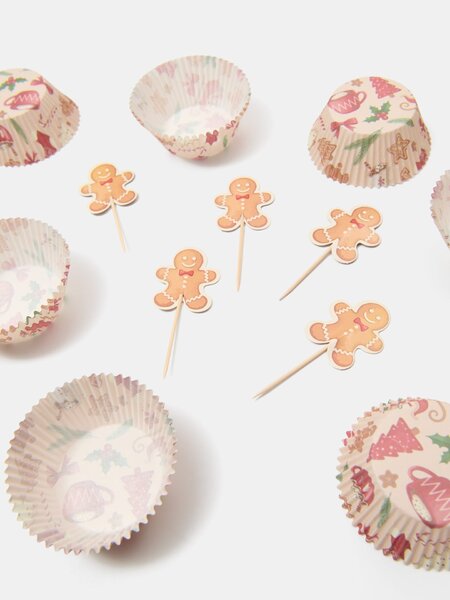 Sinsay - Sada na cupcakes 48 ks - vícebarevná