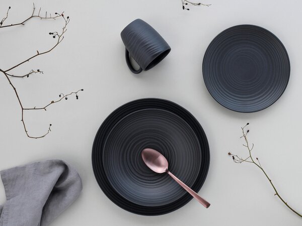 KOMBINOVANÁ SOUPRAVA, 24dílné, kamenina Creatable - Online Only nádobí, Online Only