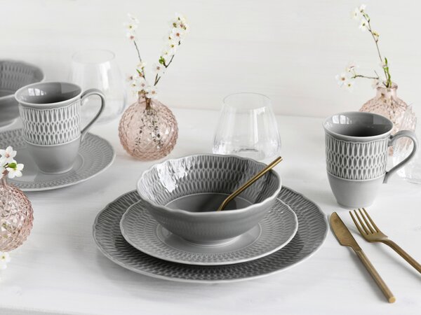 KOMBINOVANÁ SOUPRAVA, 16dílné, porcelán Creatable - Online Only nádobí, Online Only
