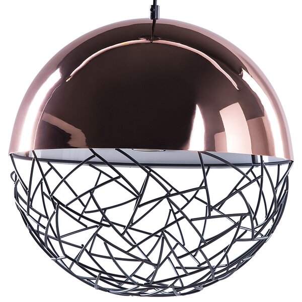 Závěsná lampa PADMA Kov Měděná