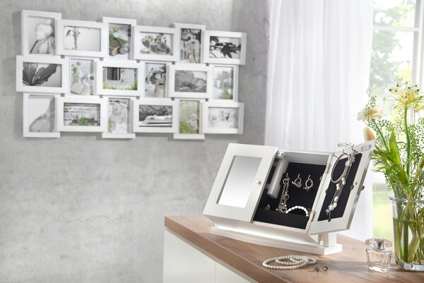 RÁM NA OBRAZOVÉ KOLÁŽE, 18 foto 10 cm x 15 cm - Fotorámečky na více fotek