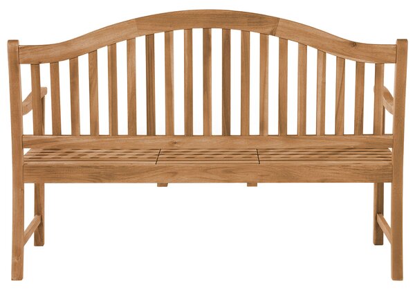 Zahradní lavice HILO 150 cm Akáciové dřevo Hnědá