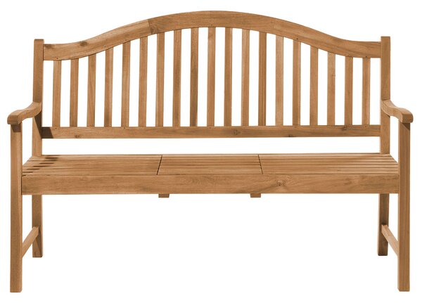 Zahradní lavice HILO 150 cm Akáciové dřevo Hnědá