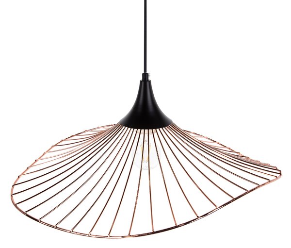 Závěsná lampa MAZARO Kov Měděná