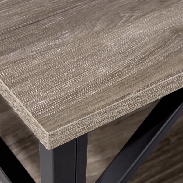 Regál se 3 policemi KEENE 101 cm Taupe