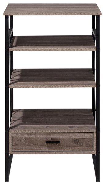 Regál se 3 policemi KEENE 101 cm Taupe