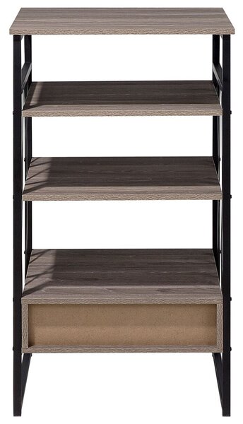 Regál se 3 policemi KEENE 101 cm Taupe