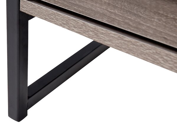 Regál se 3 policemi KEENE 101 cm Taupe