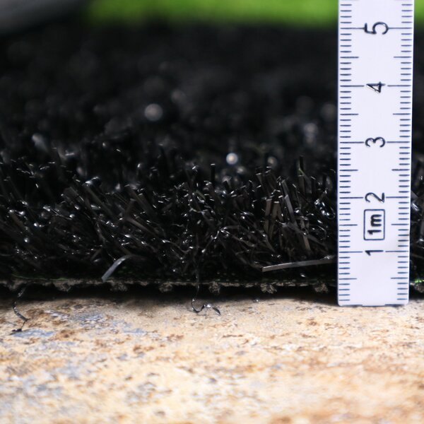 Europe Grass, Umělá tráva PartyGrass Black, na míru, šíře 4m, černá