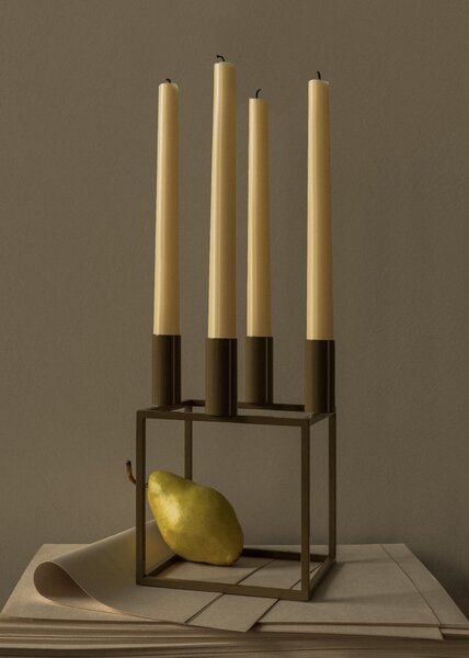Audo Copenhagen Svícen Kubus 4 - Olive ADC102