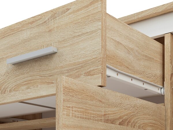 ML FURNITURE Komoda - AVO 13, dub sonoma