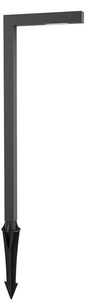 Redo Venkovní LED sloupek ARMIN 7W, v. 710 mm, IP65, 24V Barva: antická mosaz, Barva světla: 3000K