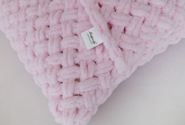 Povlak Knittingly růžový Mikropolyester 40/40