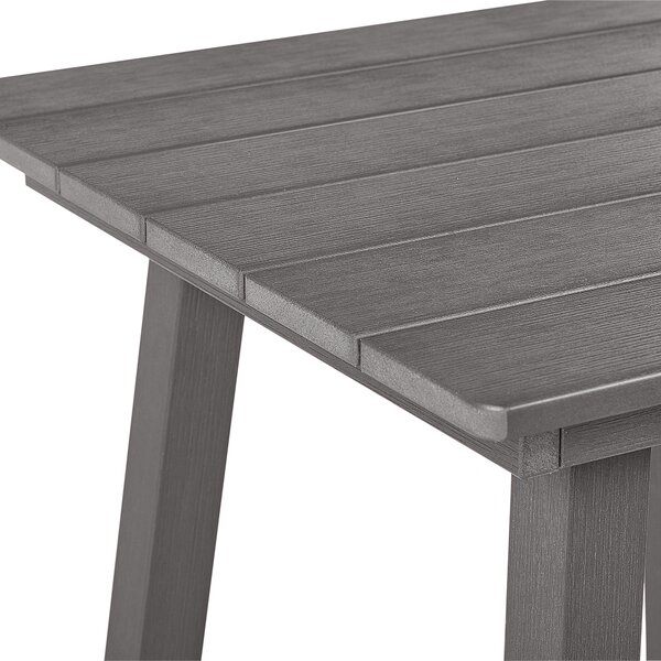 Zahradní barový stůl ADIRONDACK 60 cm 59 cm Syntetický materiál Tmavě šedá