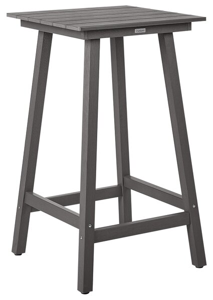 Zahradní barový stůl ADIRONDACK 60 cm 59 cm Syntetický materiál Tmavě šedá