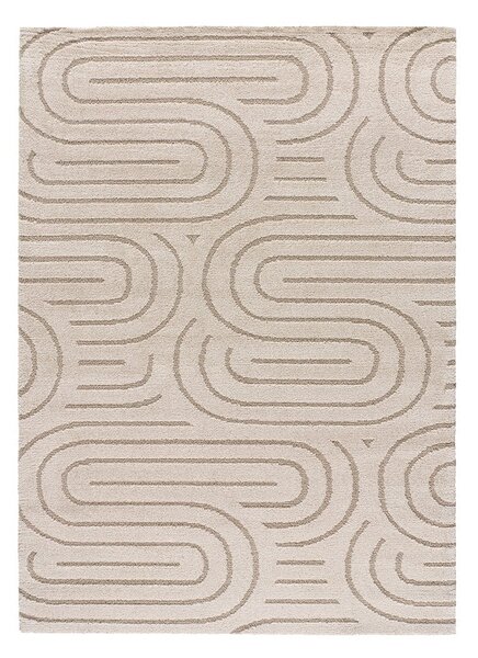 Krémově bílý koberec Universal Snowy, 160 x 230 cm