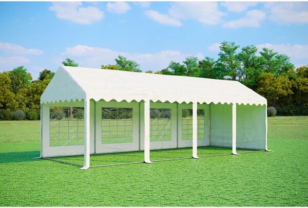 Párty stan 3x8 m PREMIUM - ohnivzdorný barva Bílá