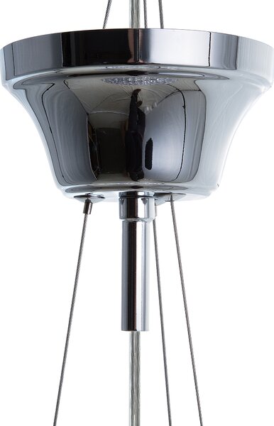 Závěsná lampa SAUER Stříbrná