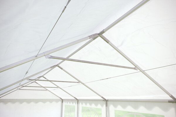 Párty stan 3x6 m PREMIUM - ohnivzdorný barva Modro-bílá