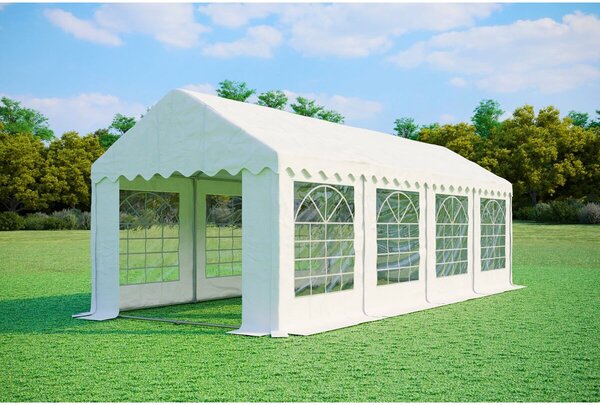 Párty stan 3x8 m PREMIUM - ohnivzdorný barva Bílá