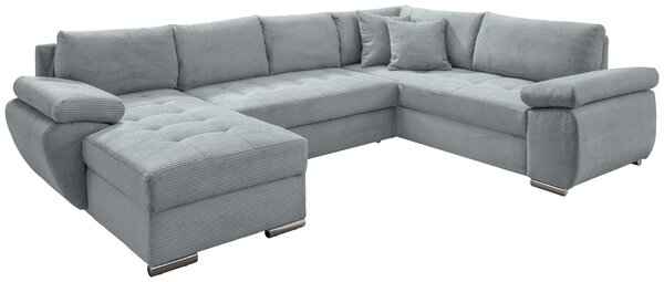 SEDACÍ SOUPRAVA, textil, světle modrá Livetastic - Sedací soupravy, Online Only