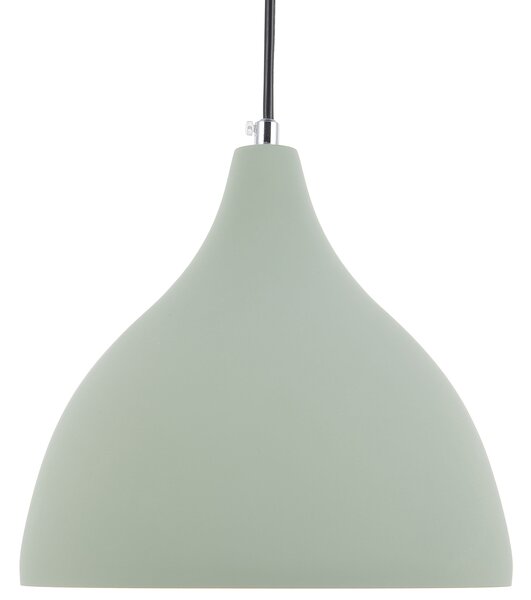 Závěsná lampa LAMBRO Beton Světle zelená