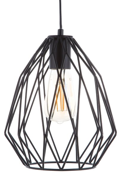 Závěsná lampa MAGRA Kov Černá