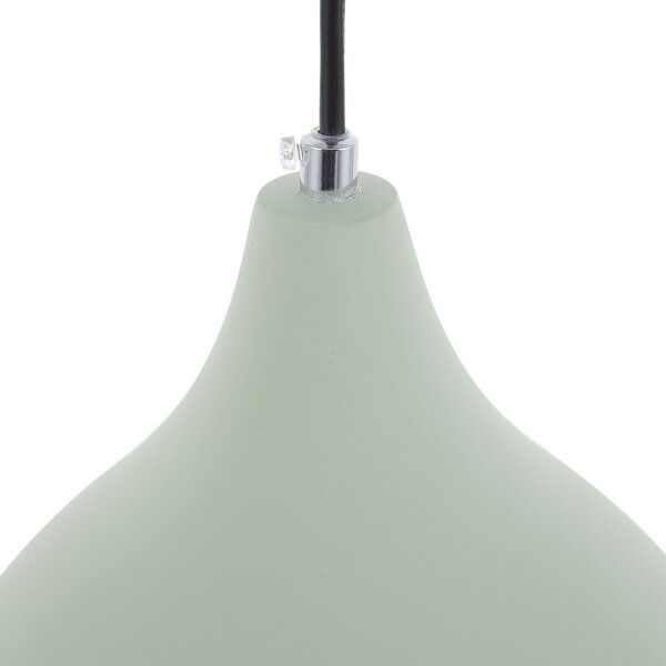 Závěsná lampa LAMBRO Beton Světle zelená
