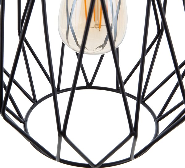 Závěsná lampa MAGRA Kov Černá
