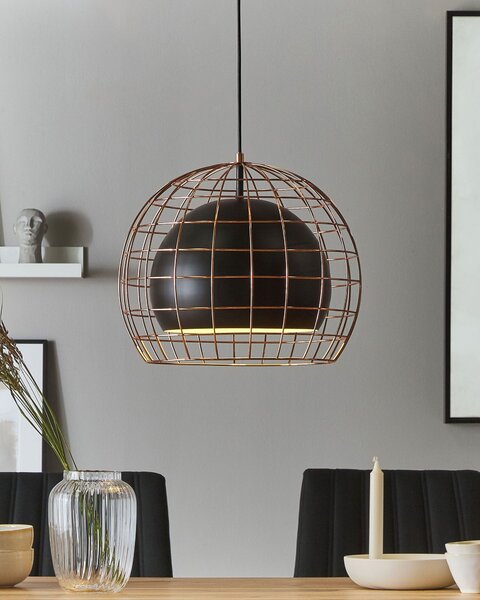 Závěsná lampa LIRI Kov Černá