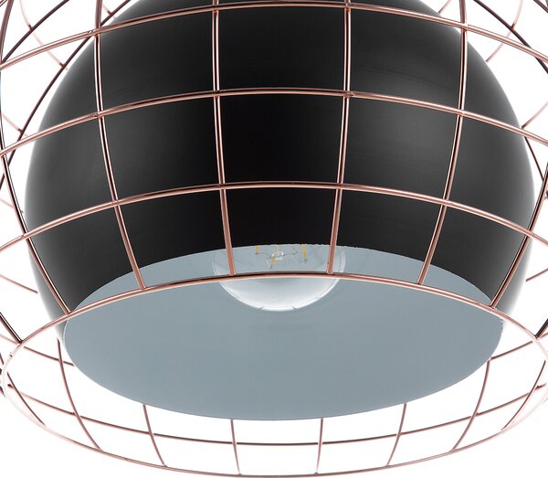 Závěsná lampa LIRI Kov Černá
