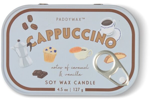 Paddywax Bistro Tin Cappuccino vonná svíčka v plechovce 127 g