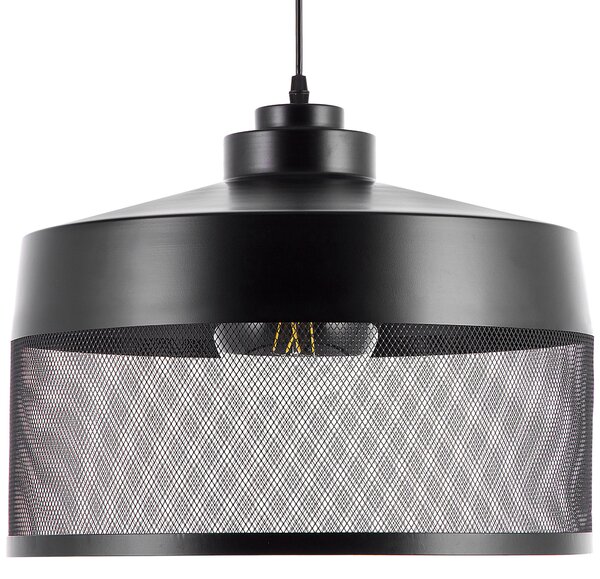 Závěsná lampa CARDENER Kov Černá