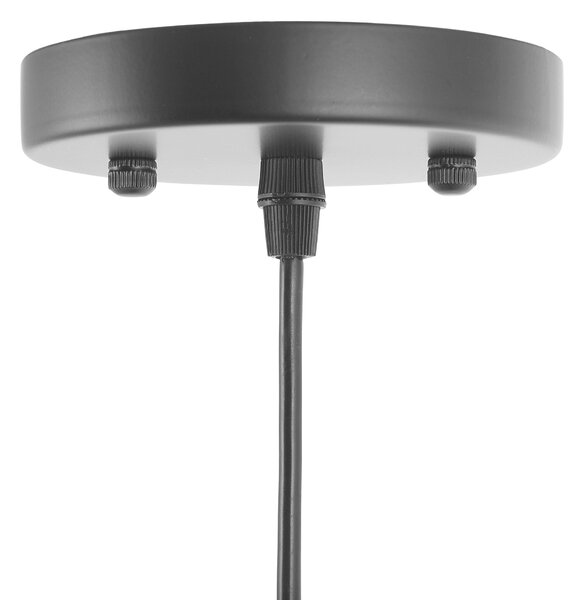 Závěsná lampa CARDENER Kov Černá