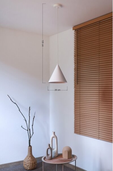 Duolla - Lustr na lanku IRONLINE 1xG9/3W/230V pr. 25 cm bílá