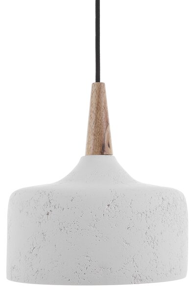 Závěsná lampa BURANO Beton Bílá