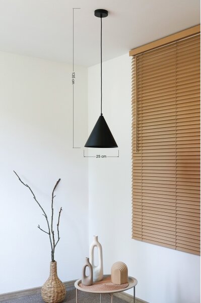 Duolla - Lustr na lanku IRONLINE 1xG9/3W/230V pr. 25 cm černá