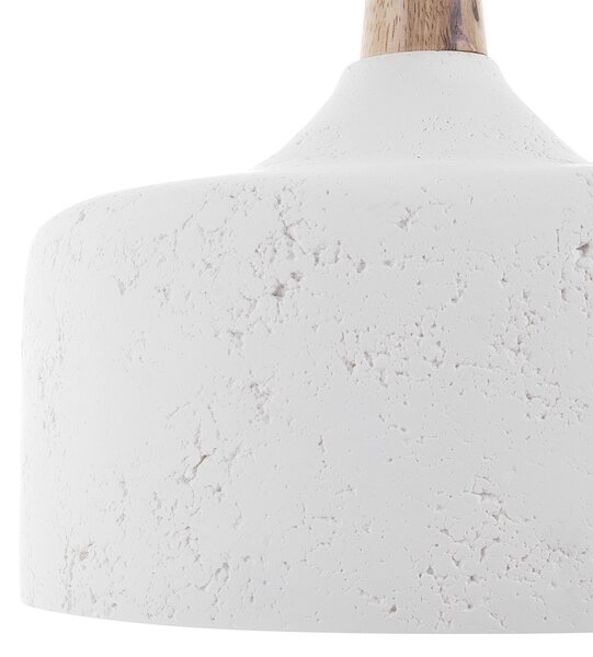 Závěsná lampa BURANO Beton Bílá