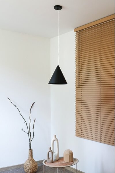 Duolla - Lustr na lanku IRONLINE 1xG9/3W/230V pr. 25 cm černá