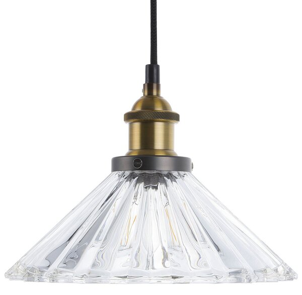 Závěsná lampa COLORADO Sklo Průhledná