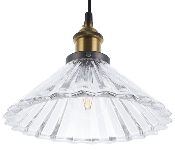 Závěsná lampa COLORADO Sklo Průhledná