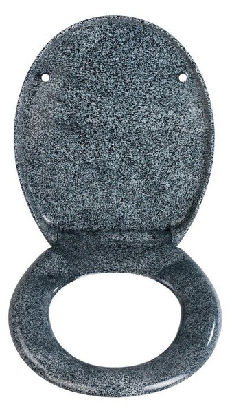 Toaletní sedadlo OTTANA GRANIT - Duroplast, volně padající, WENKO