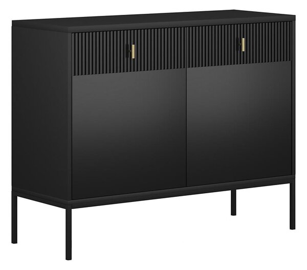 Komoda SUE 104x83x39 cm černá