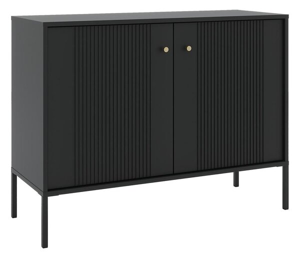 Komoda LUE 105x79x39 cm černá