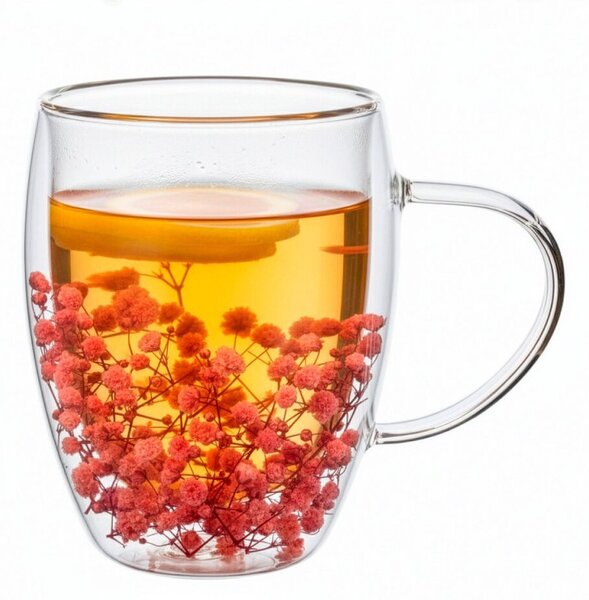 Skleněný hrnek na kávu 300 ml SPRINGOS HA7574