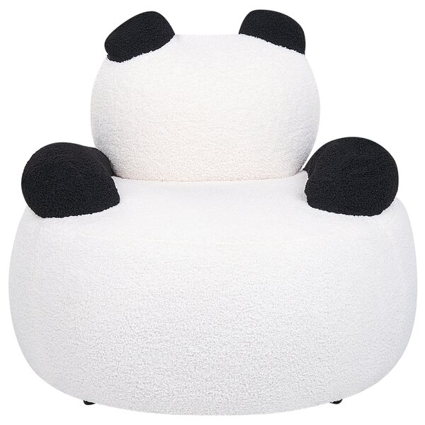 Dětské křeslo Panda VIBY Buklé Bílá
