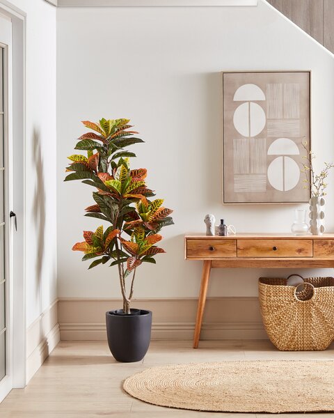 Umělá rostlina CODIAEUM 140 cm Zelená