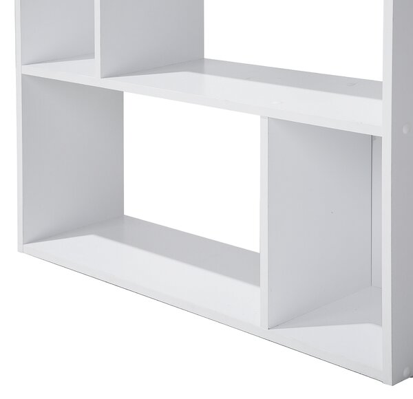 Knihovna s 5 policemi ORILLA 174 cm Bílá