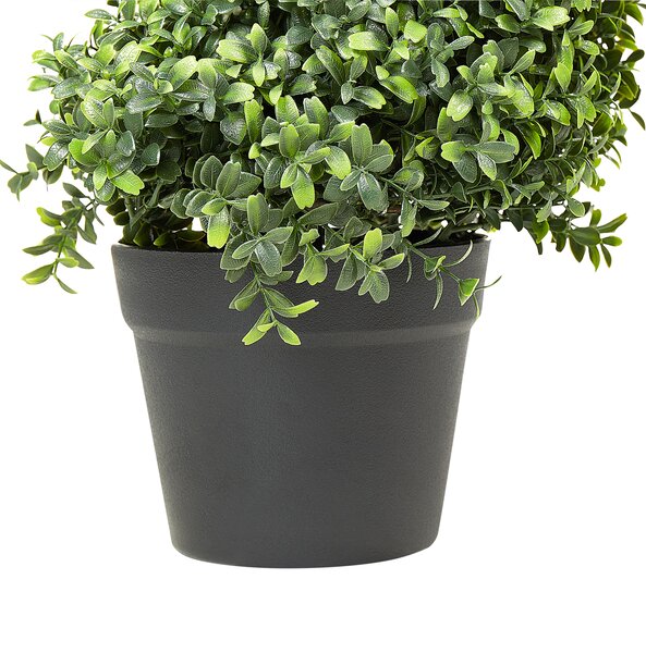 Umělá rostlina BUXUS SPIRAL TREE 98 cm Zelená