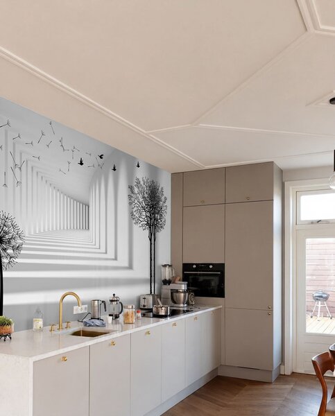 Fototapety Hloubka a světlo, Fototapety černobílé, u37803d2 : uwalls.cz